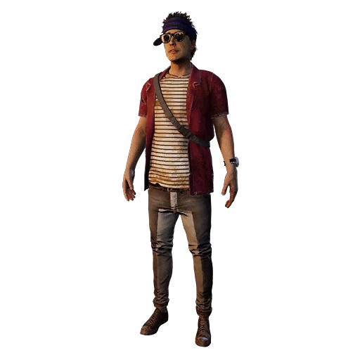 Tenue Festivalgoer de Dwight Fairfield