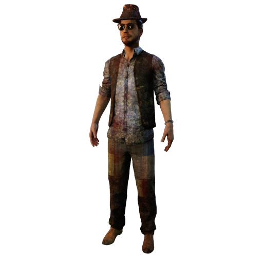 Tenue Snake Oil Merchant de Dwight Fairfield