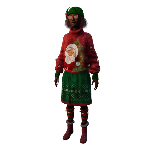 Tenue Claudette Claus de Claudette Morel